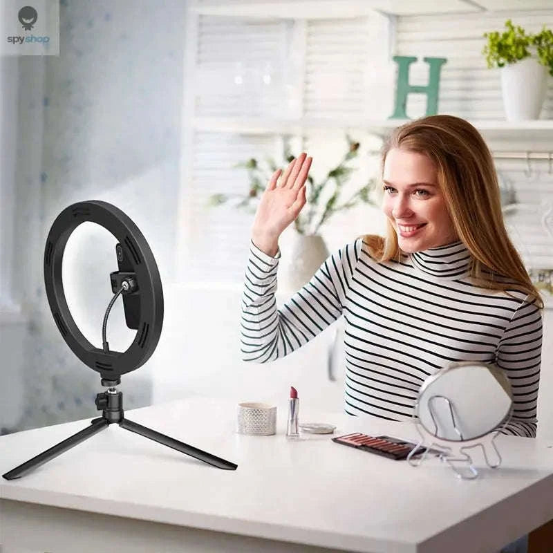LED Selfie Ring Light for YouTube & TikTok Live-D-16cm