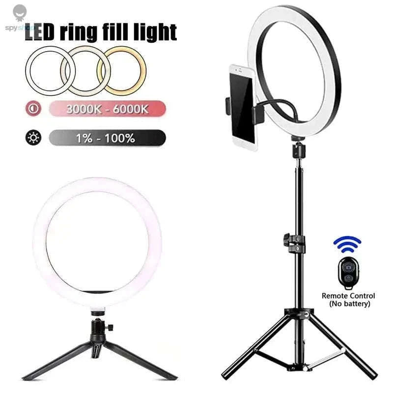 LED Selfie Ring Light for YouTube, TikTok, Live Streaming-D-16cm