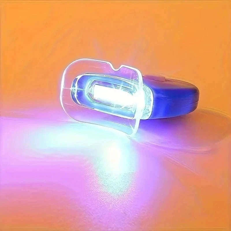 LED Teeth Whitening Light for Fast At-Home Brightening-blue
