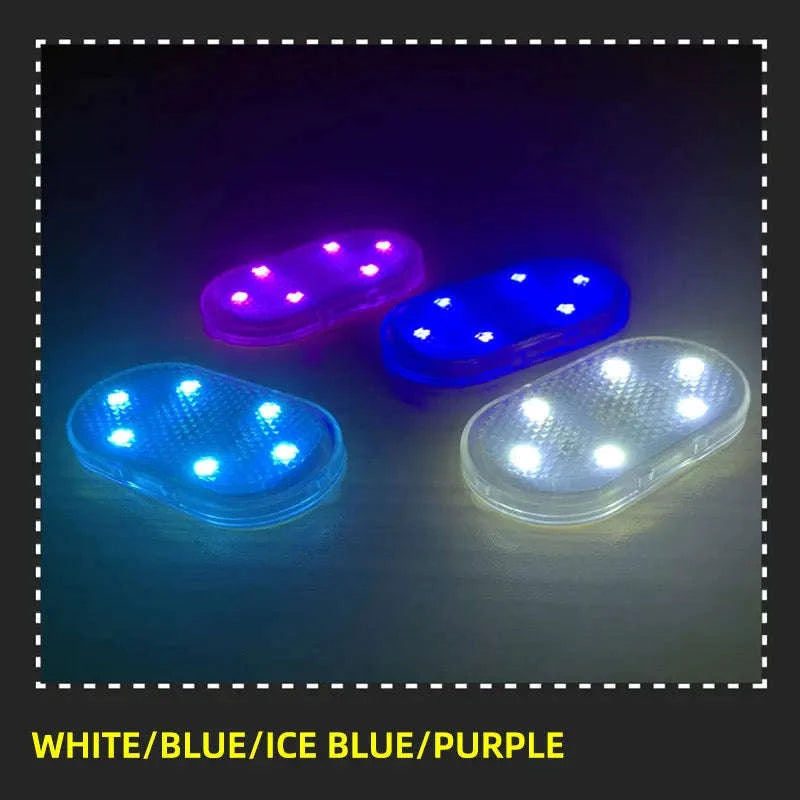 LED Touch Light Mini Wireless Car Lamp-RGB 1PCS