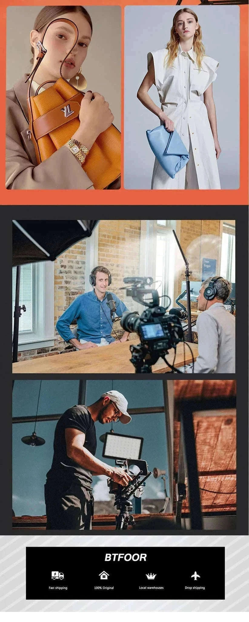 LED Video Light Panel Kit with Tripod & Color Filters 3300–5600K-2 pack 4 Filter / United States