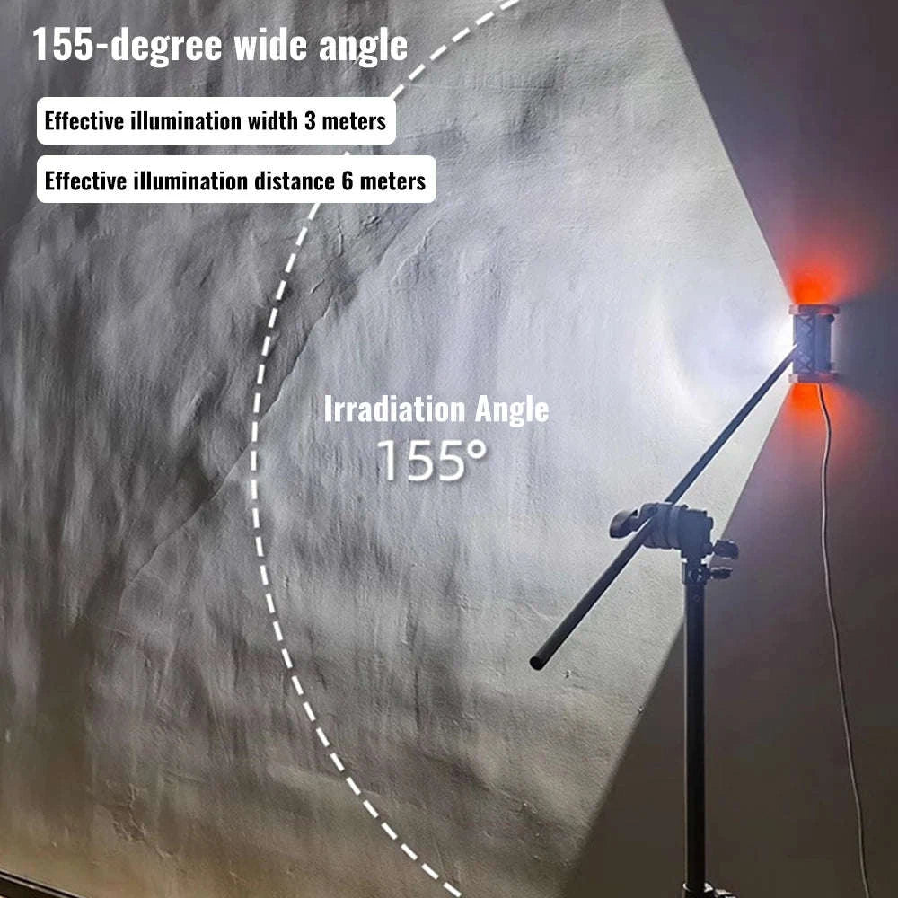LED Wall Inspection Light for Paint Polishing & Surface Finishing-black / france