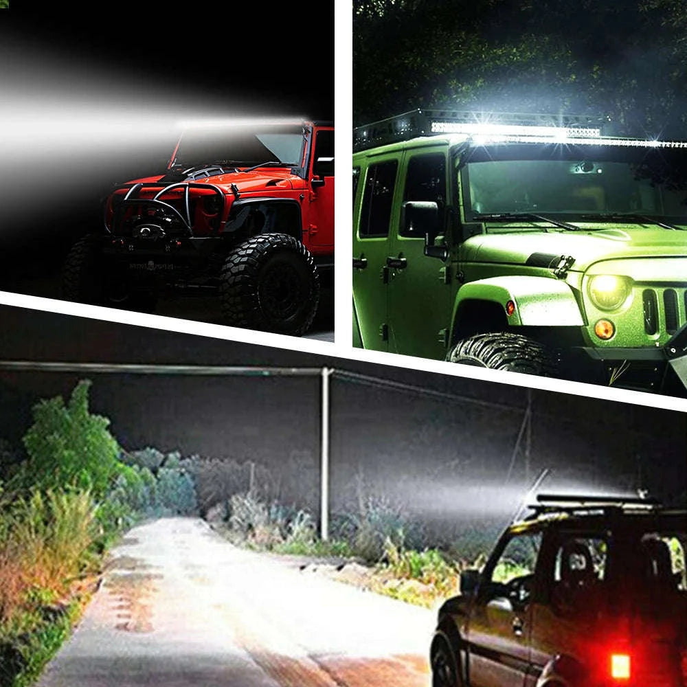 LED Work Light Bar Combo for Offroad Vehicles-52inch 260W