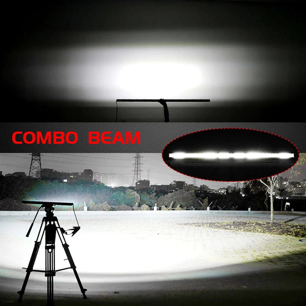 LED Work Light Bar Combo for Offroad Vehicles-52inch 260W