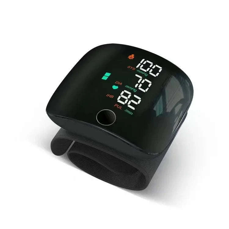 LED Wrist Blood Pressure Monitor with Voice Guidance-Arabic Voice