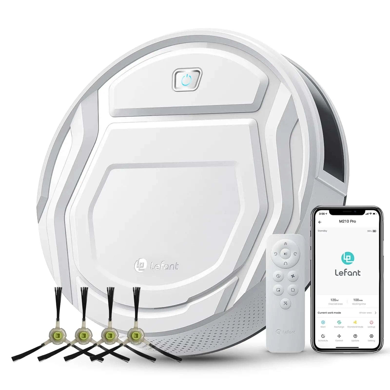 Lefant M210 Pro Robot Vacuum Cleaner-M210-T-white / EU / GERMANY