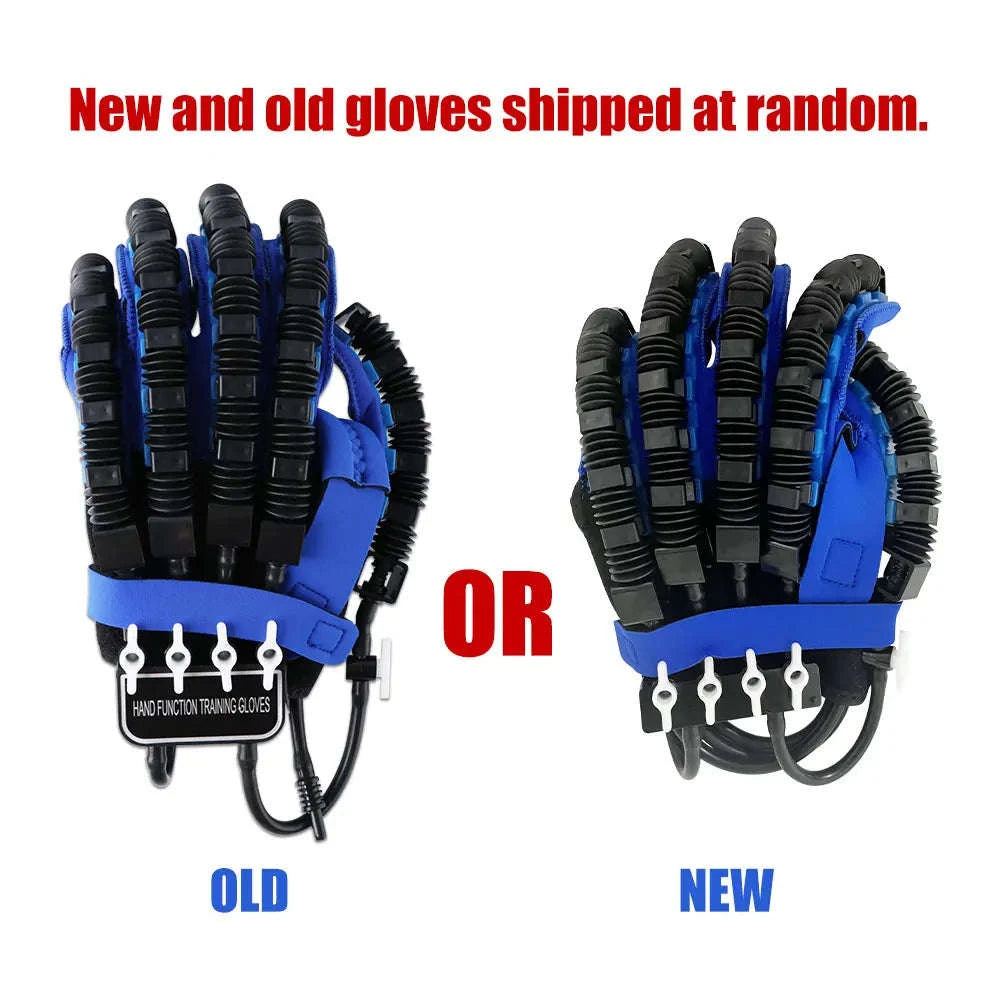 Left & Right Hand Finger Rehabilitation Robot Gloves for Stroke Recovery-Left XXL