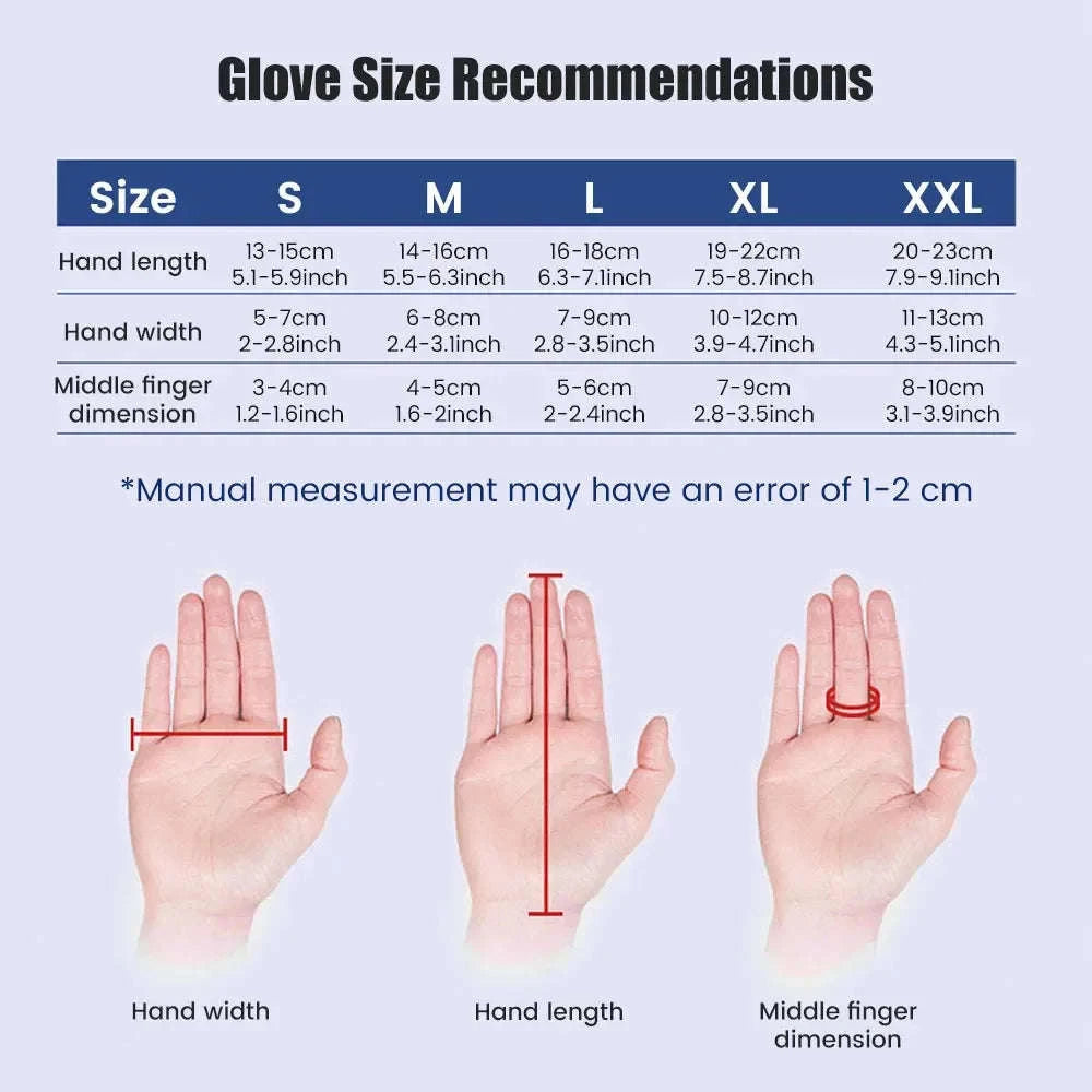 Left & Right Hand Finger Rehabilitation Robot Gloves for Stroke Recovery-Left XXL