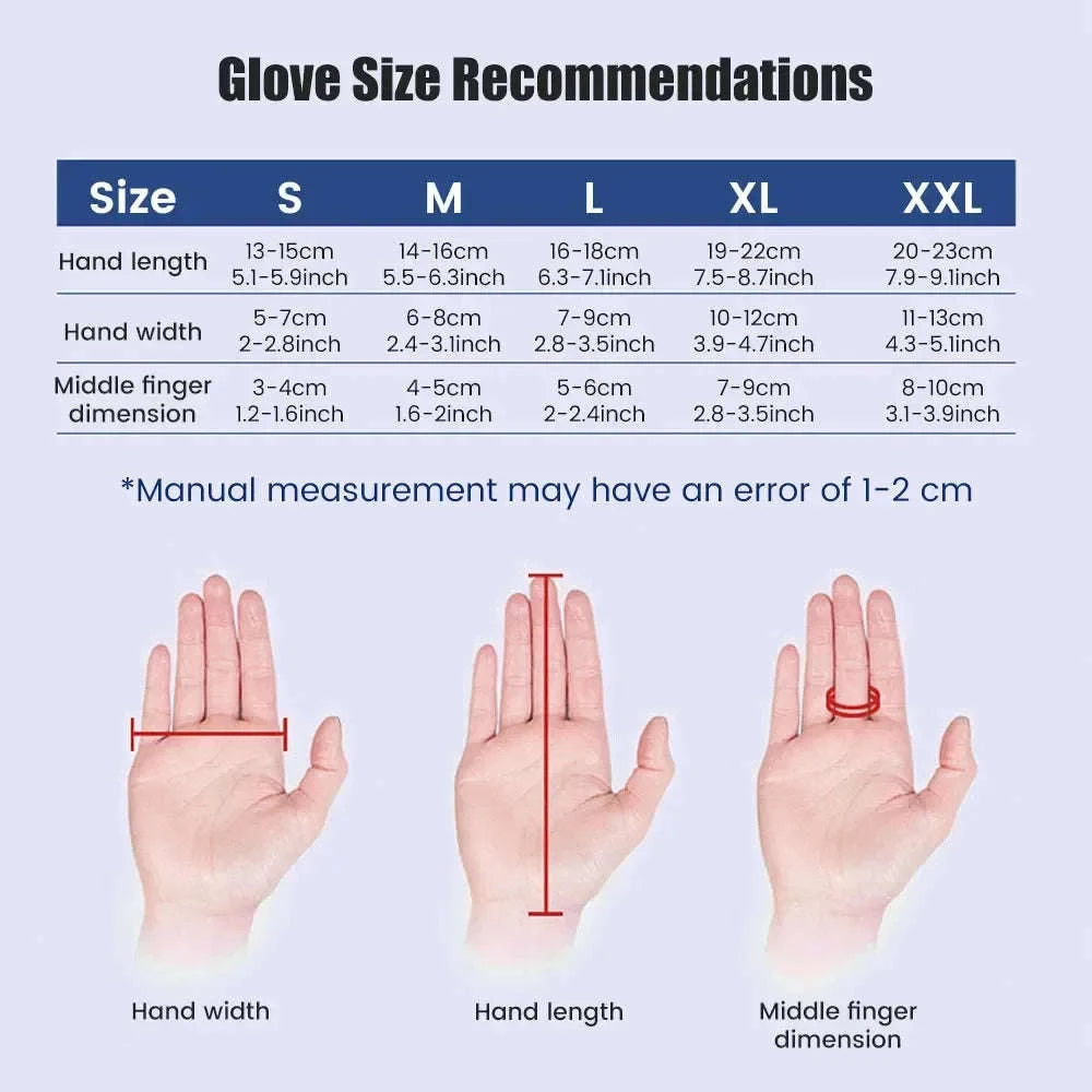 Left & Right Hand Finger Rehabilitation Robot Gloves for Stroke Recovery-Left XXL