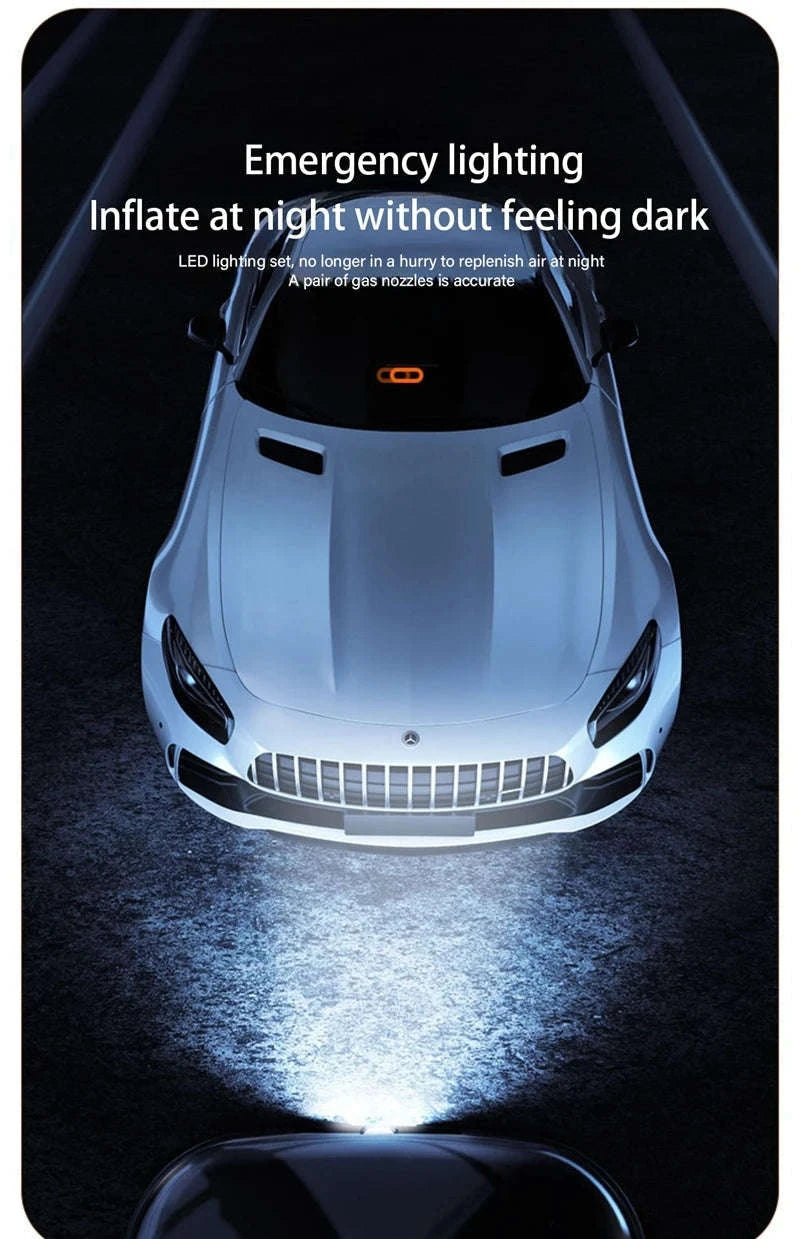 LEIBOO Wireless Car Air Compressor-Wireless