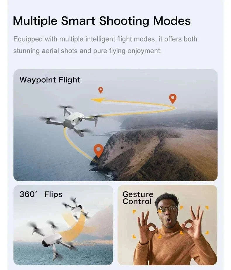 Lenovo Aeri100 Drone with Dual Camera, 4K Video & Obstacle Avoidance-Aeri100-8K-3B