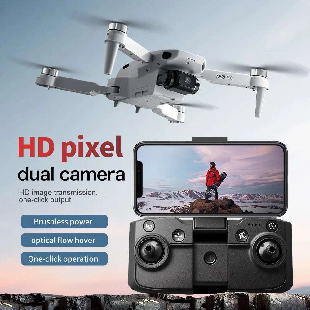 Lenovo Aeri100 Drone with Dual Camera, 4K Video & Obstacle Avoidance-Aeri100-8K-3B