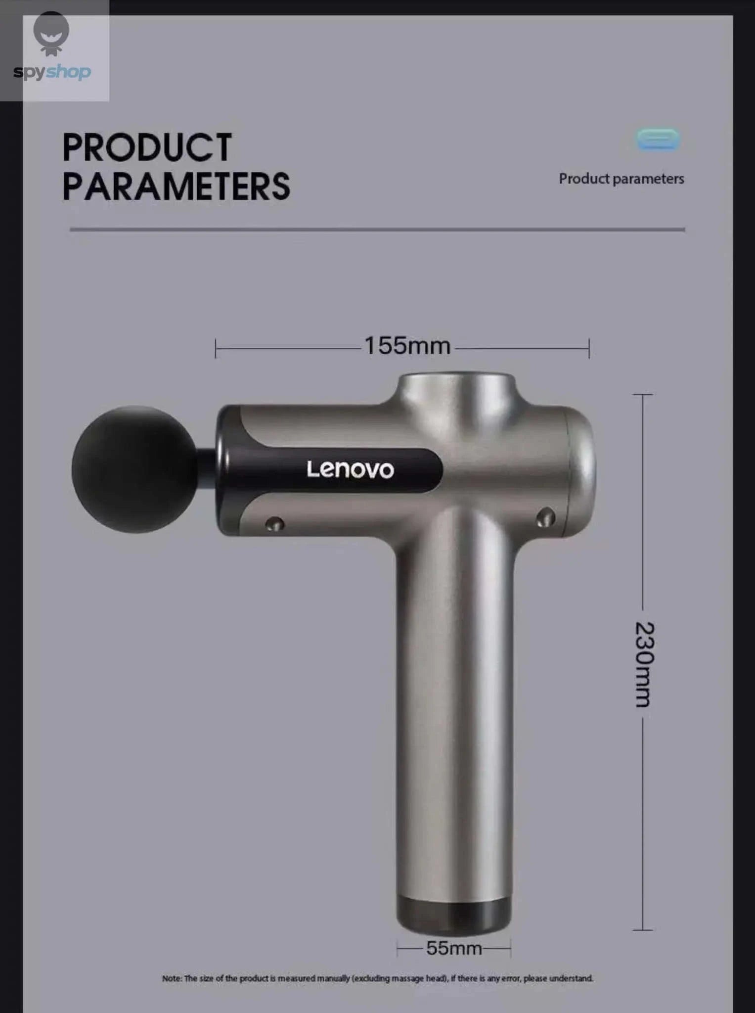 Lenovo Deep Muscle Fascia Gun-blue