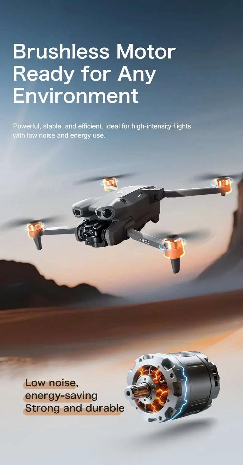 Lenovo GT50 8K Drone with 360° Obstacle Avoidance & 3KM Range-Grey-6K-battery-1