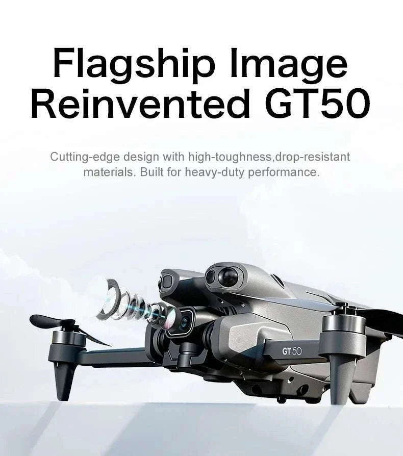 Lenovo GT50 8K Drone with 360° Obstacle Avoidance & 3KM Range-Grey-6K-battery-1