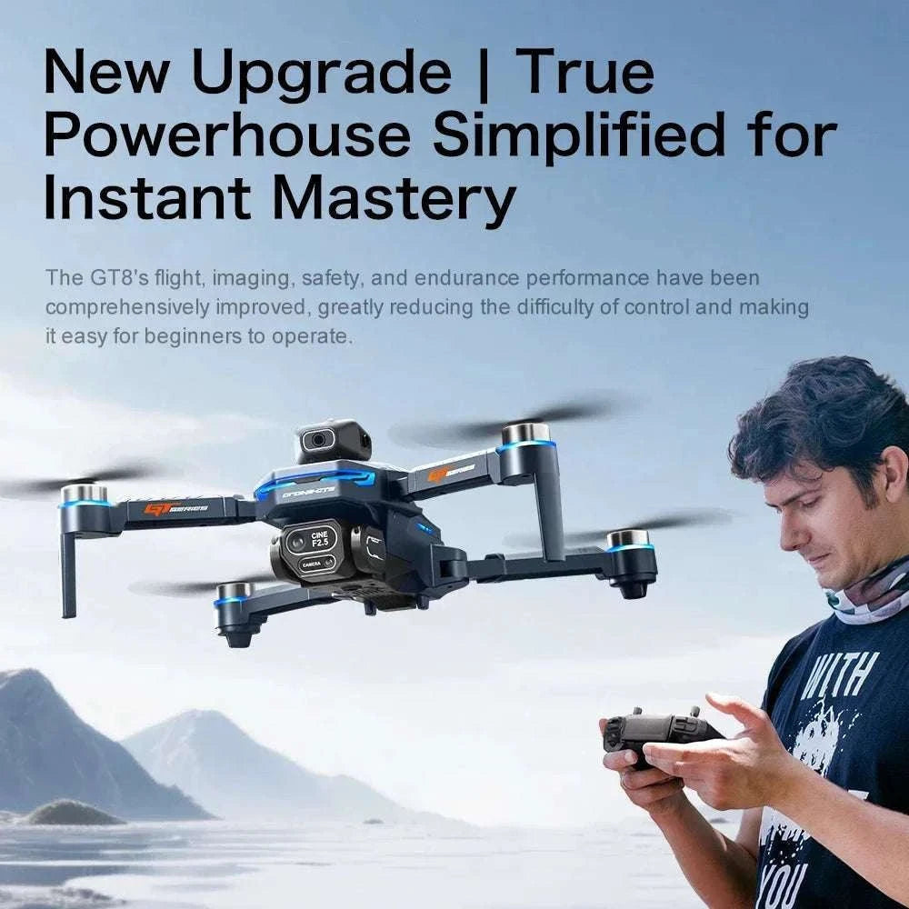 Lenovo GT8 8K Camera Drone with Screen, 3 Cameras & 3000m Range-8K-Screen-Battery3