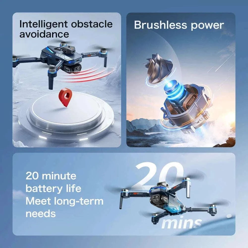Lenovo GT8 8K Camera Drone with Screen, 3 Cameras & 3000m Range-8K-Screen-Battery3
