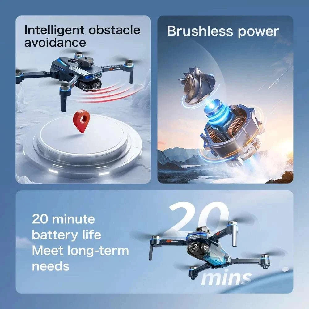 Lenovo GT8 8K Camera Drone with Screen, 3 Cameras & 3000m Range-8K-Screen-Battery3