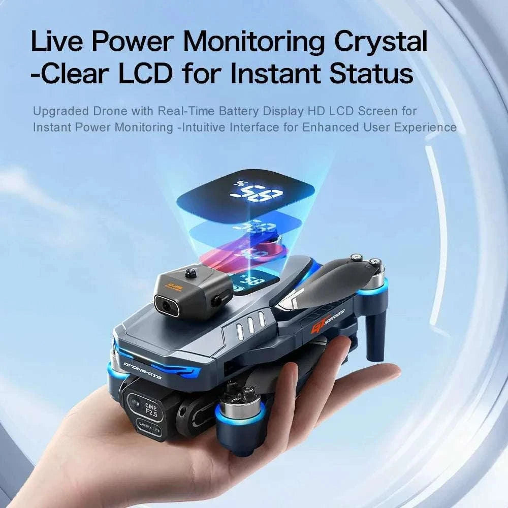 Lenovo GT8 8K Camera Drone with Screen, 3 Cameras & 3000m Range-8K-Screen-Battery3