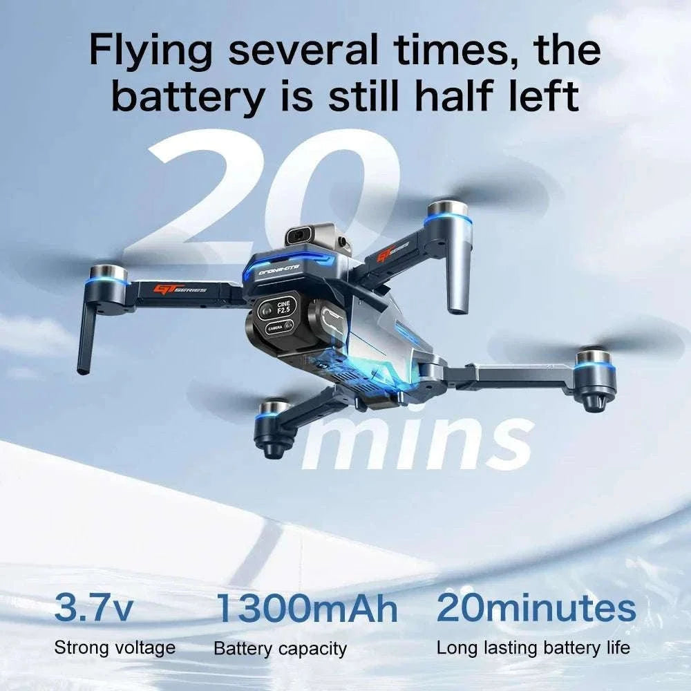 Lenovo GT8 8K Camera Drone with Screen, 3 Cameras & 3000m Range-8K-Screen-Battery3