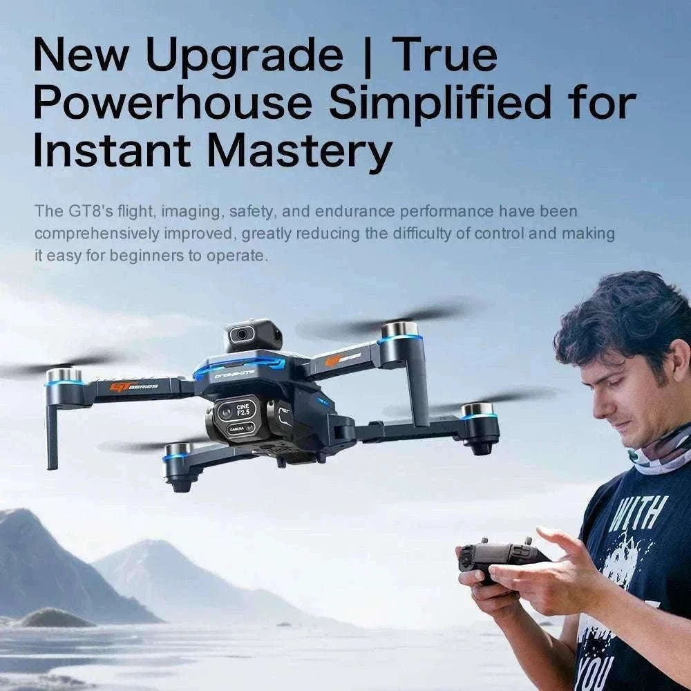 Lenovo GT8 8K Camera Drone with Screen, 3 Cameras & 3000m Range-8K-Screen-Battery3
