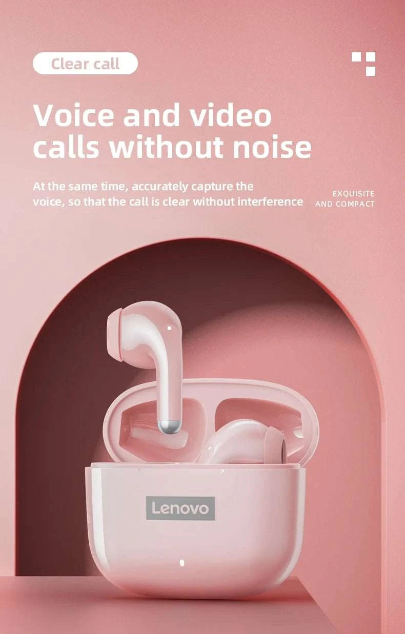Lenovo LP40 Pro Wireless Earbuds Bluetooth 5.3 Low Latency-Green / United States