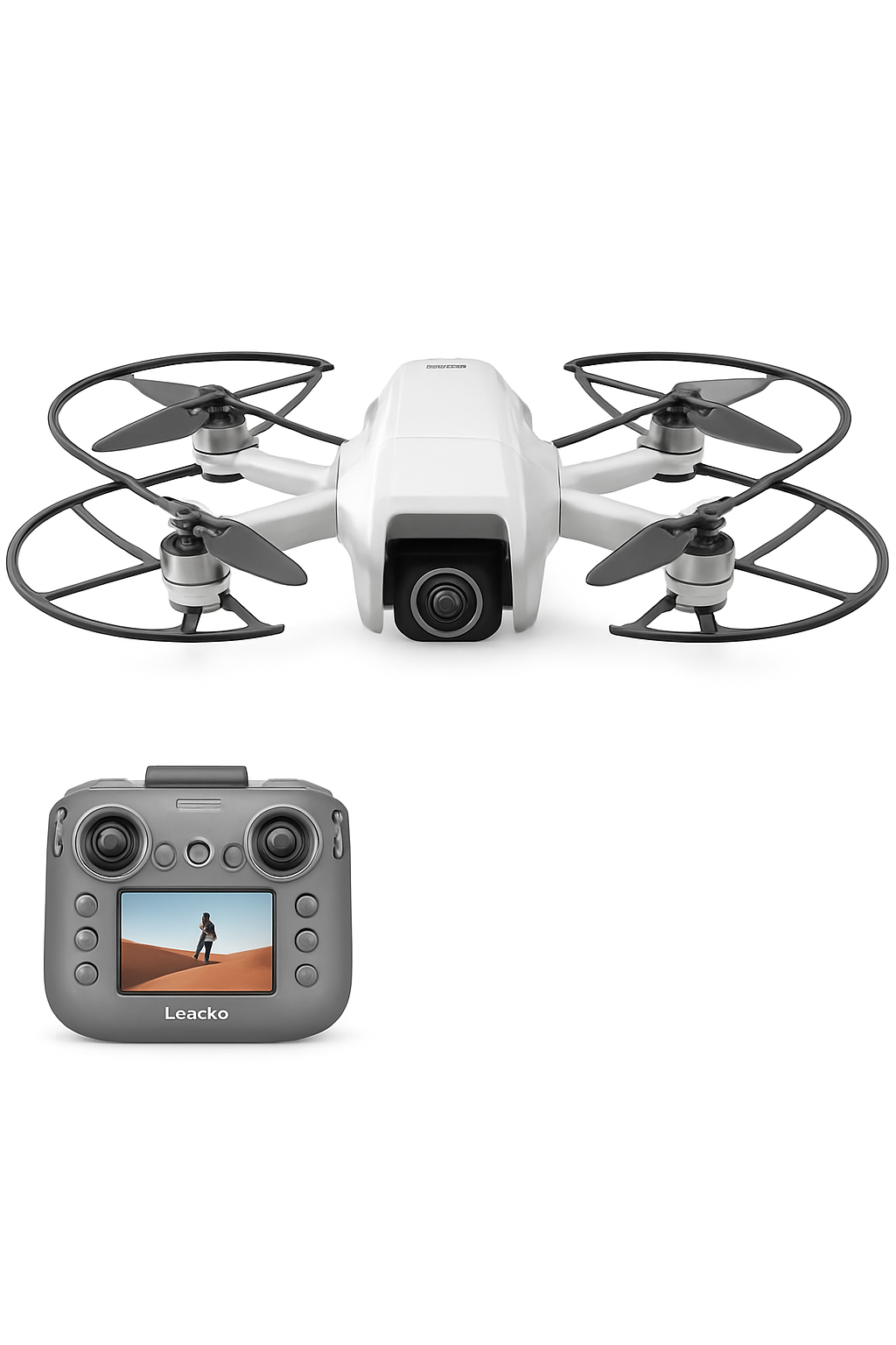 Drone Lenovo V666 4K WiFi avec évitement d'obstacles et moteur sans balais