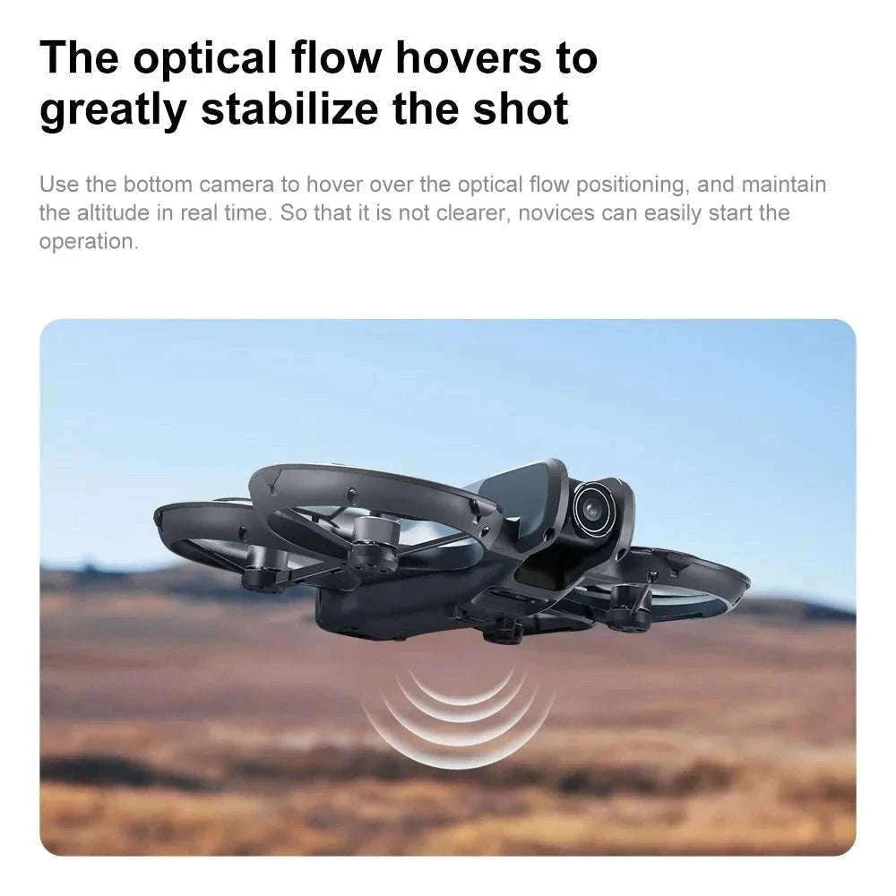 Lenovo V666 4K WiFi Drone with Obstacle Avoidance & Brushless Motor-Black-4k-battery-1