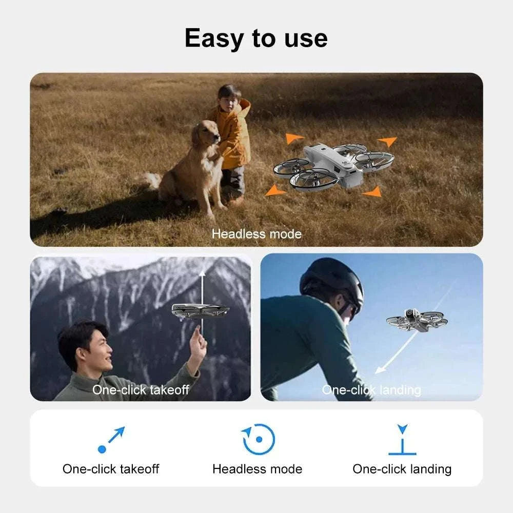 Lenovo V666 4K WiFi Drone with Obstacle Avoidance & Brushless Motor-Black-4k-battery-1