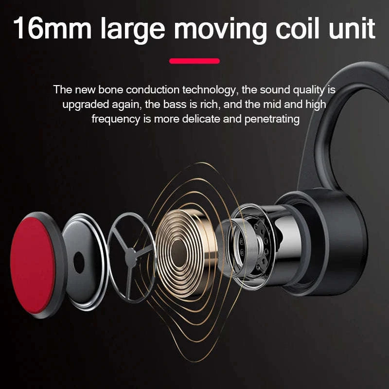 Lenovo X3 Pro Bone Conduction Bluetooth Headphones-white