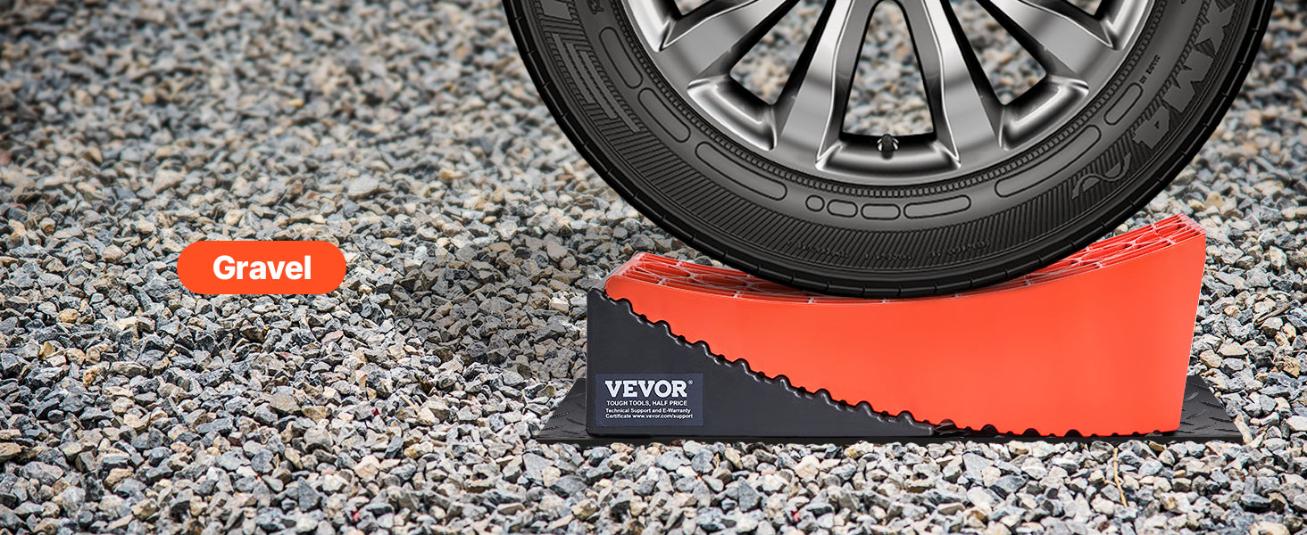 RV Camper Levelers Kit with Anti-Slip Mats, Bag & Level Tool