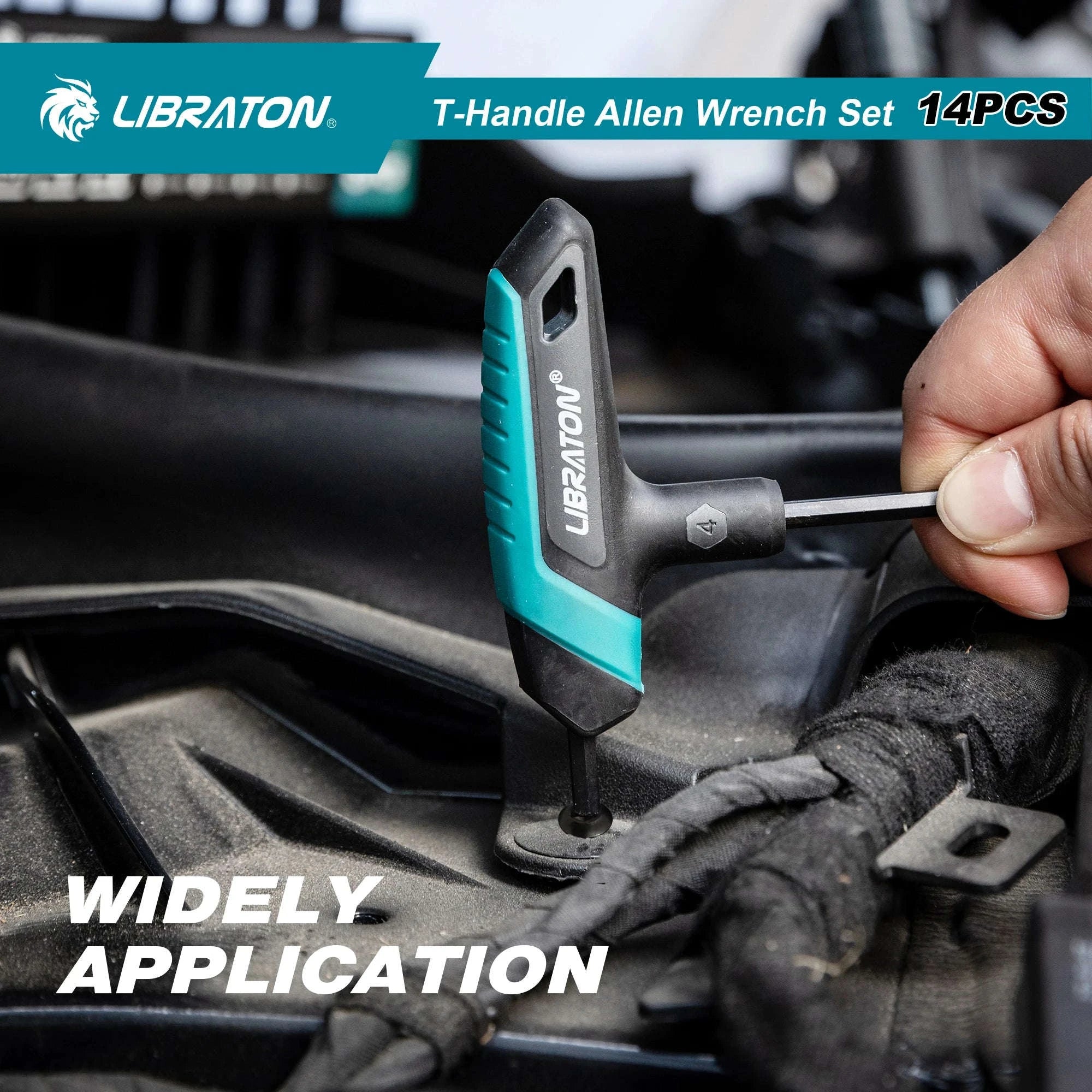 LIBRATON 14PCS T-Handle Allen Wrench Set-Allen Wrench Set