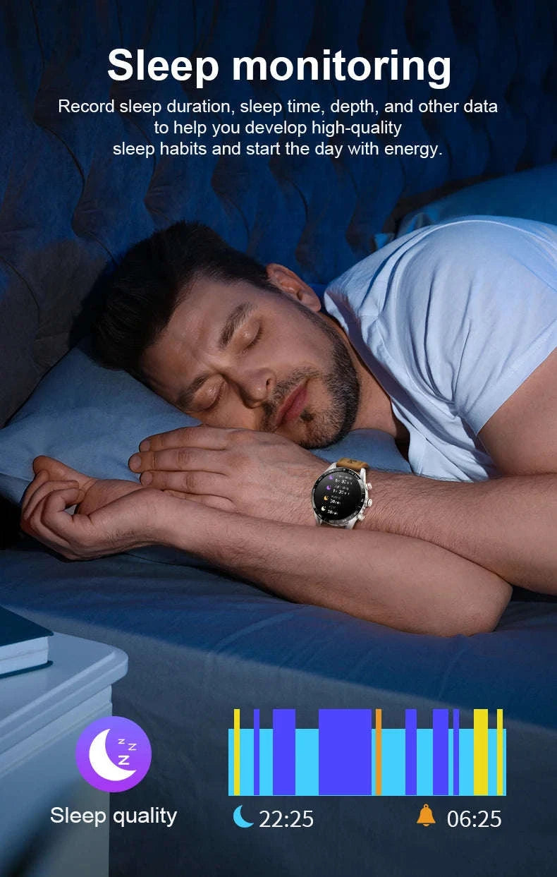 LIGE 2024 Rugged Military GPS Smartwatch-silver