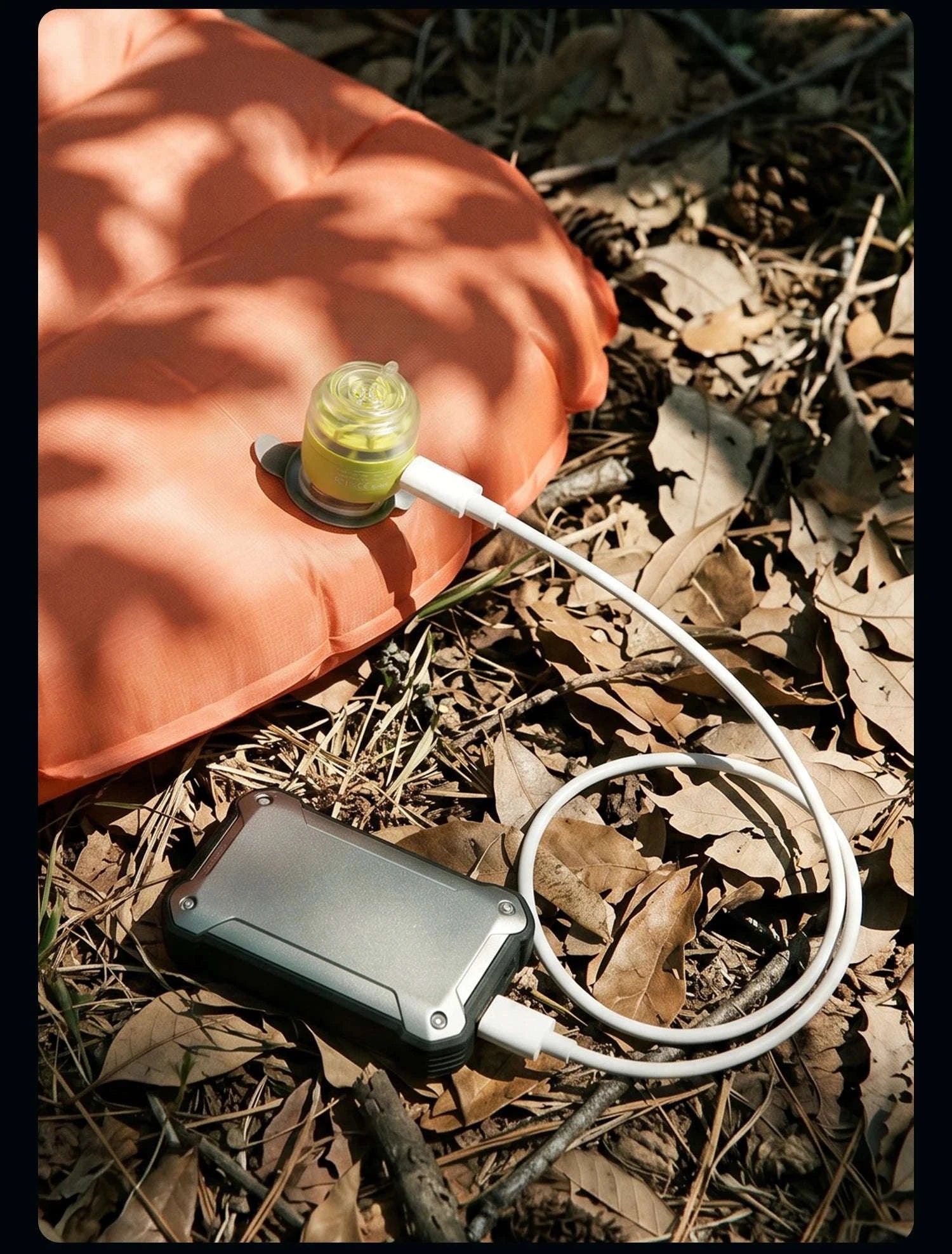 Lightweight 5kPa Mini Air Pump for Camping Mats and Tubes-600188-OR