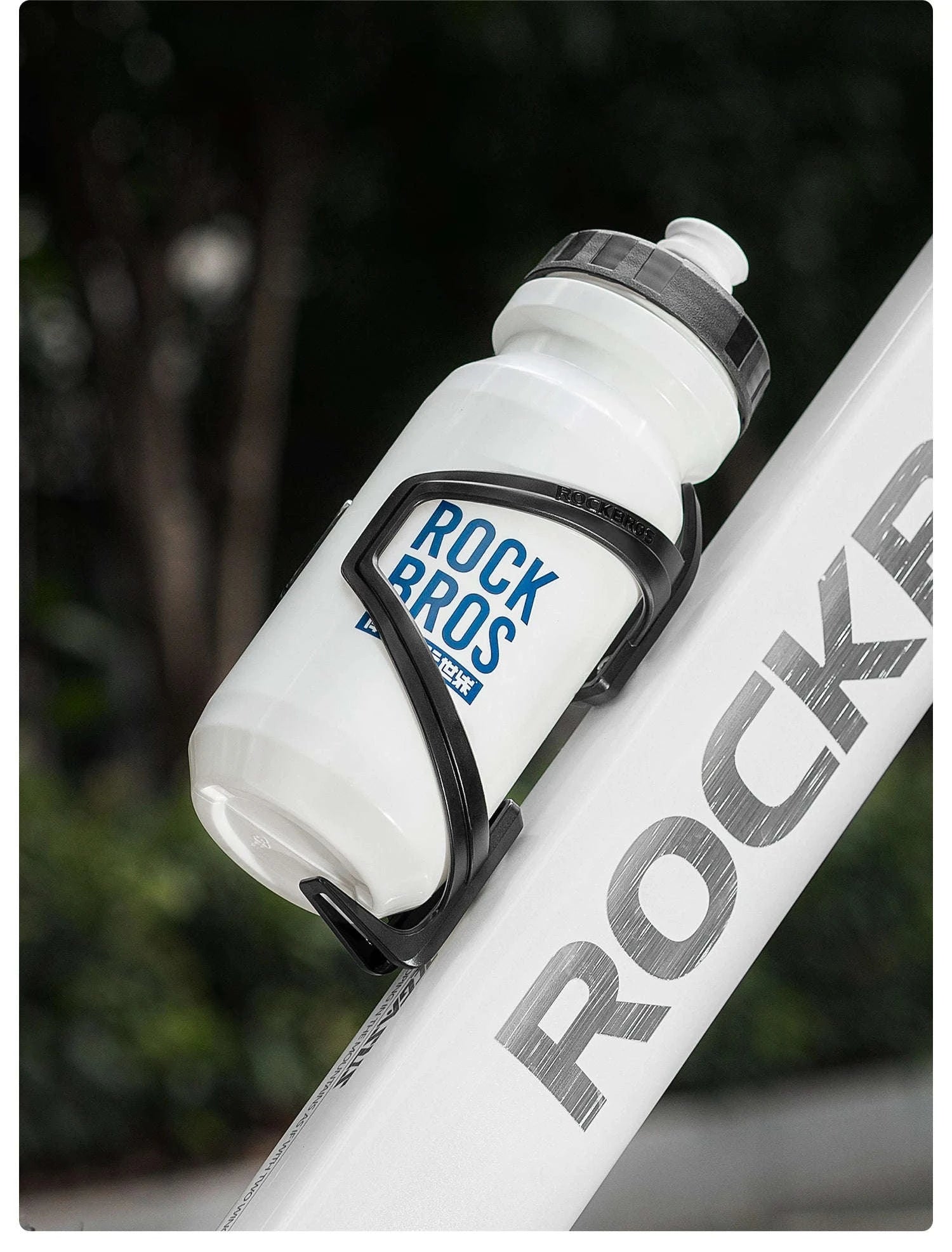 Lightweight Bike Water Bottle Cage – Secure Under 75g Holder-C with 600ml bottle