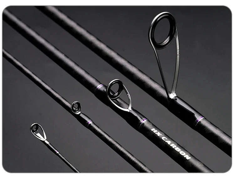 Lightweight Carbon Spinning & Casting Fishing Rod Fast Action Bass Pike-RH-S922M-MF