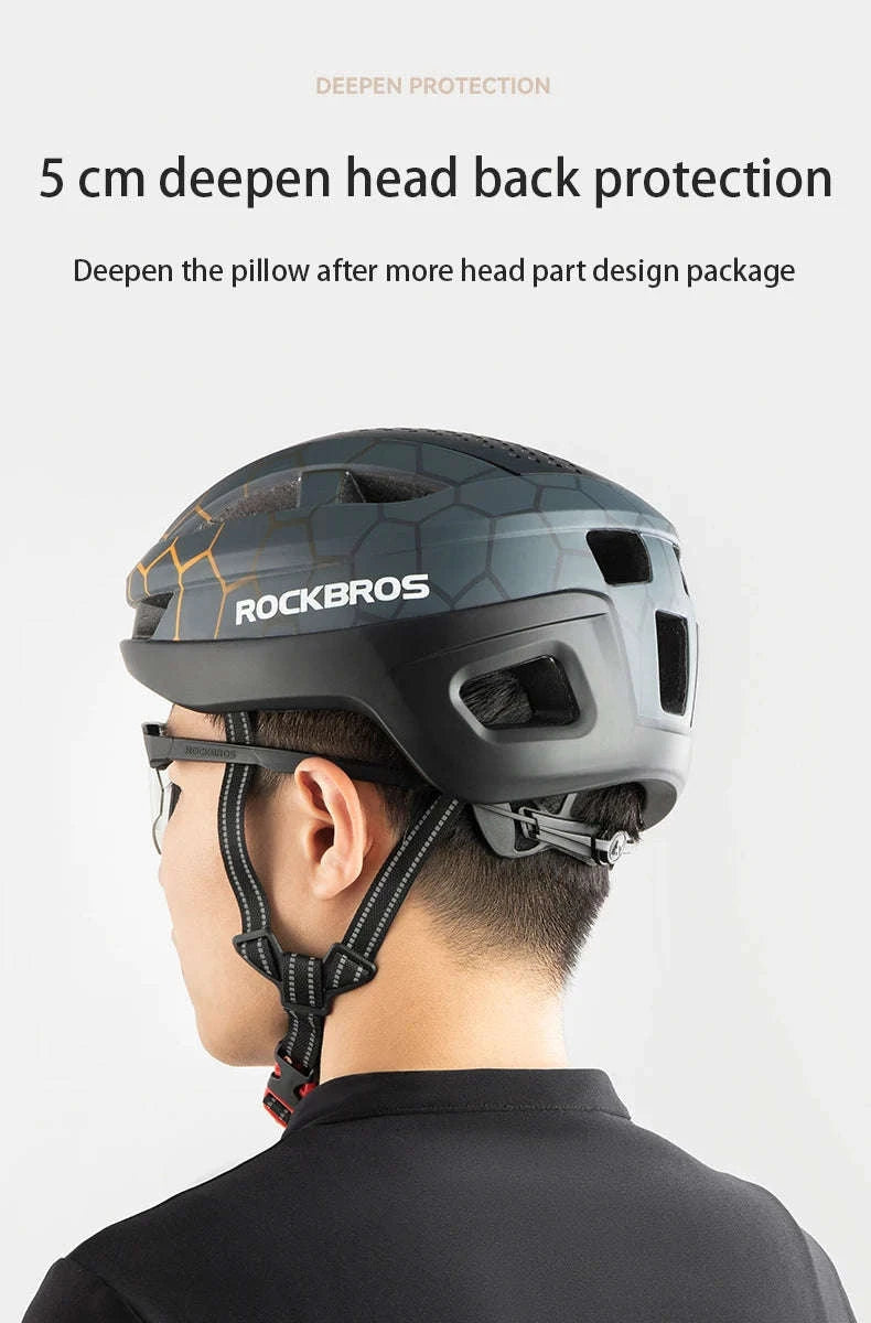 Lightweight Cycling Helmet with Magnetic Cover and 16–20 Vents-10110018001 / 57-61cm