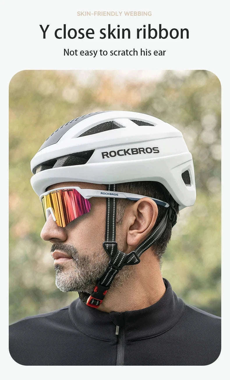 Lightweight Cycling Helmet with Magnetic Cover and 16–20 Vents-10110018001 / 57-61cm