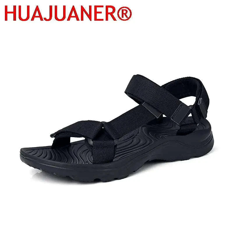Lightweight EVA Sole Breathable Beach Sandals for Men-Blue / 46