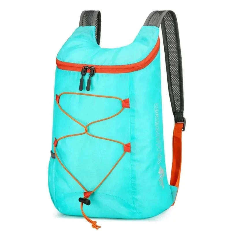 Lightweight Foldable 20L Waterproof Backpack for Travel & Hiking-Dark Blue
