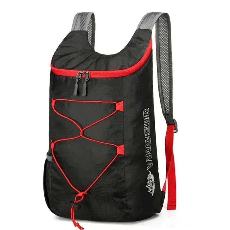 Lightweight Foldable 20L Waterproof Backpack for Travel & Hiking-Dark Blue
