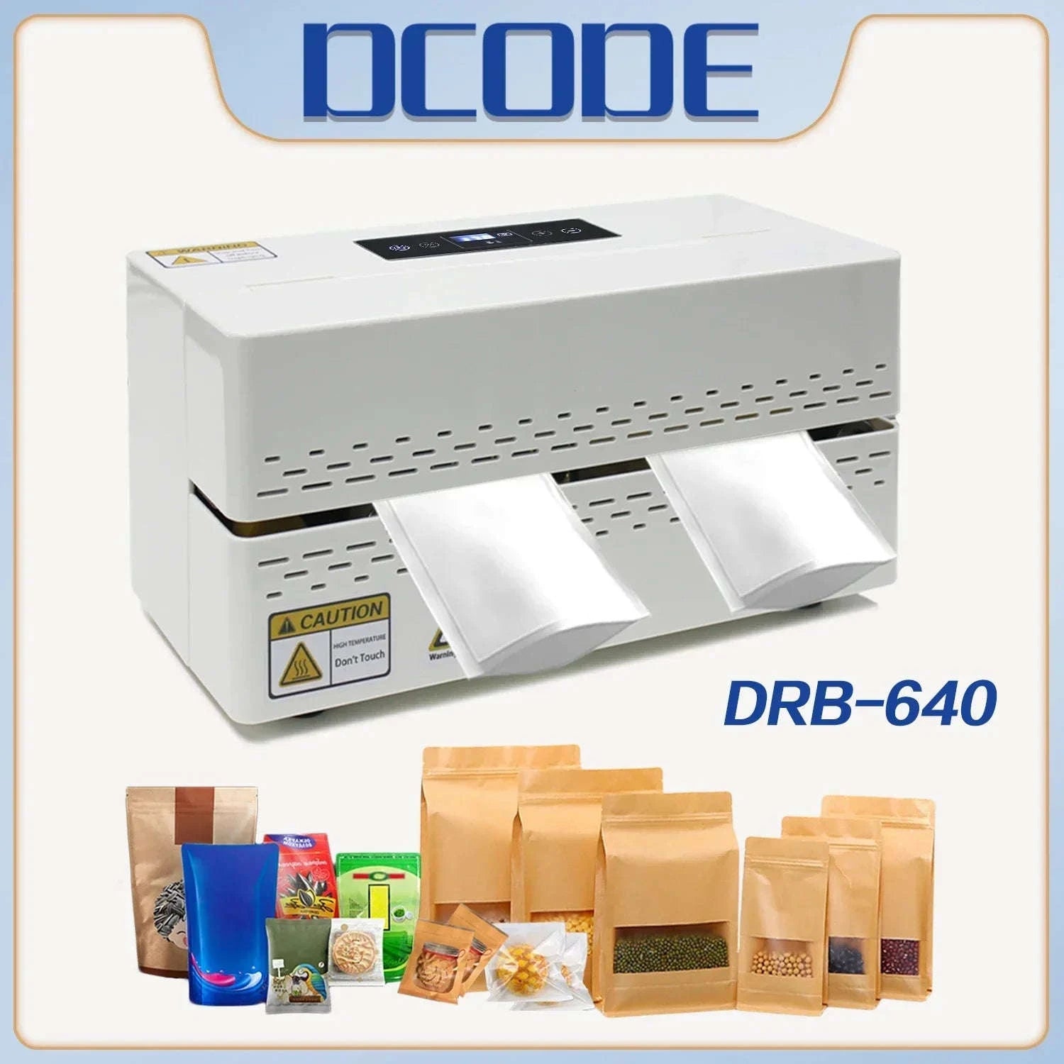 Lightweight Heat Sealing Machine for Plastic Bag Food Storage-Sealing Machine / US Plug