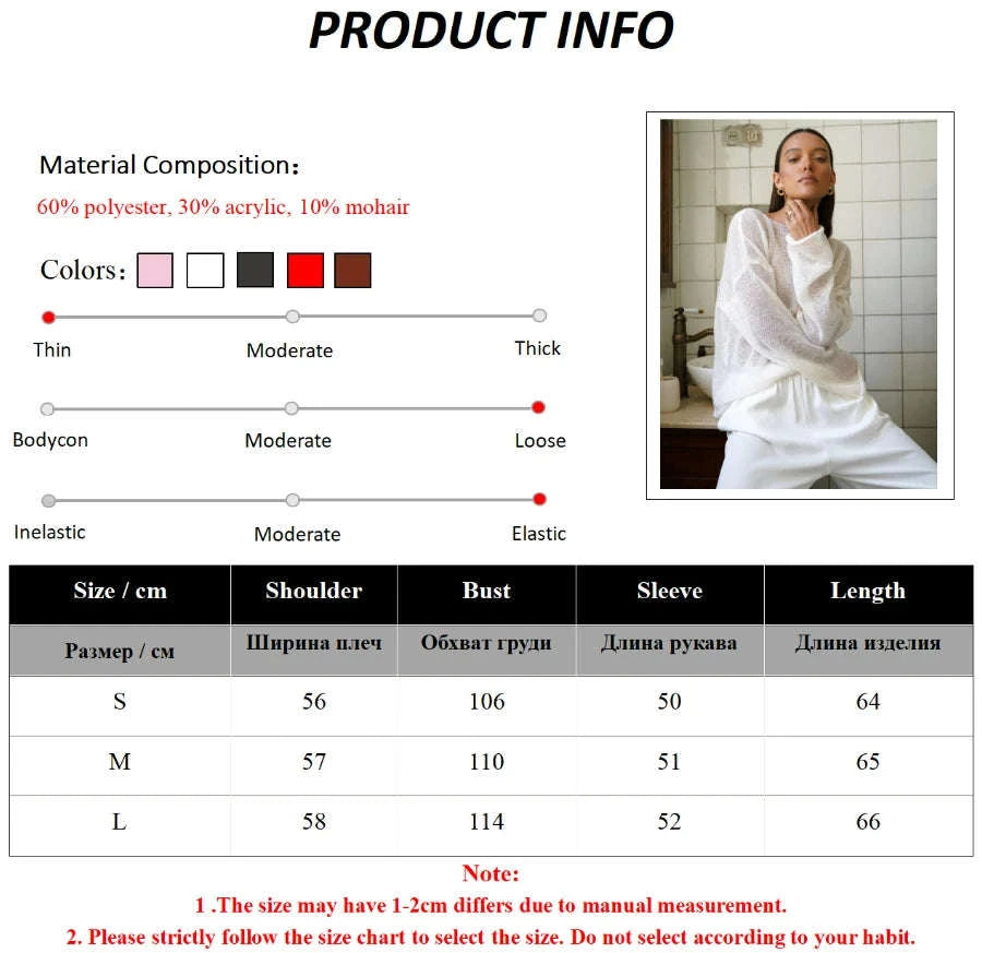 Lightweight Loose Fit Turtleneck Sweater for Women Soft Casual Pullover-GRAY / S