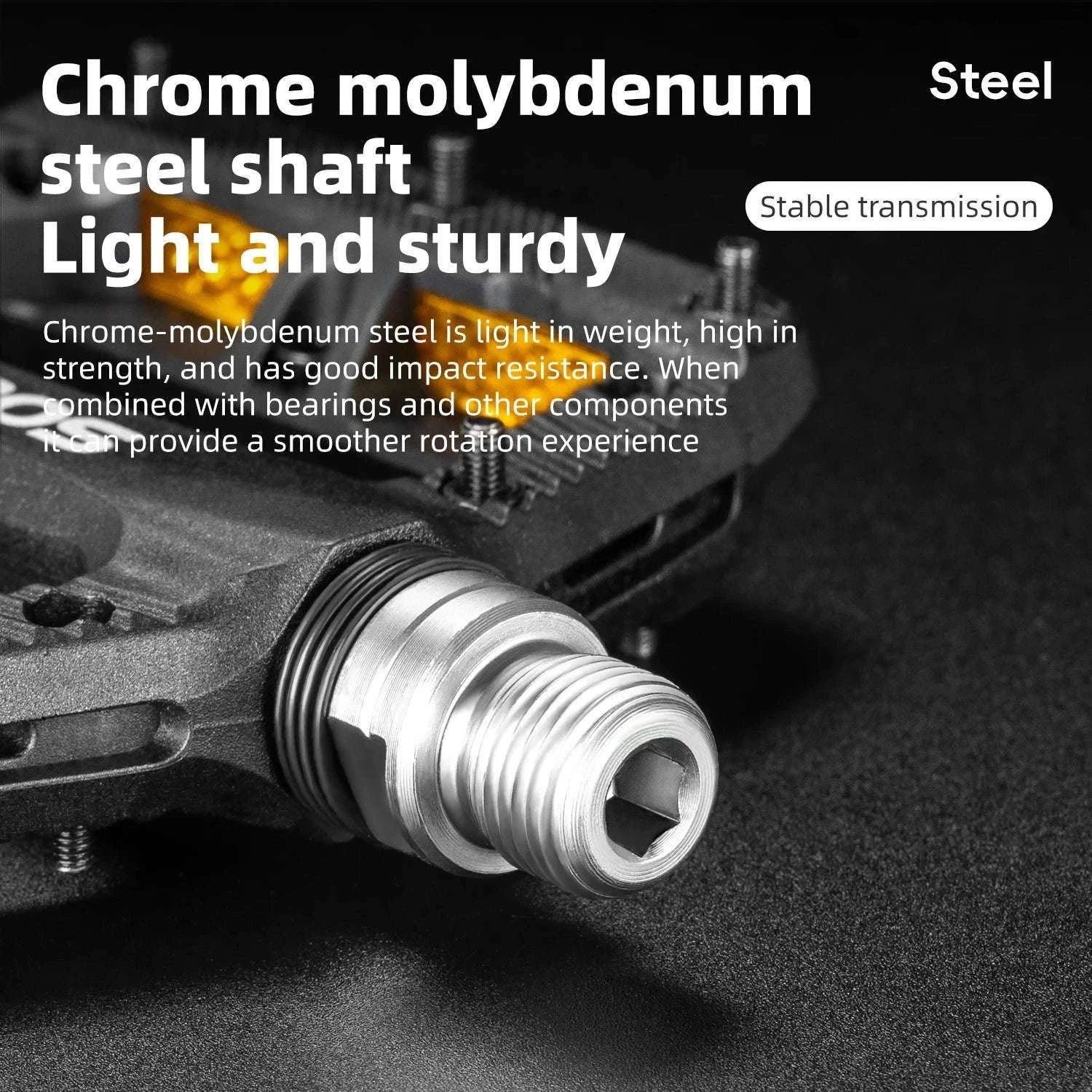 Lightweight Non-Slip Bike Pedals with Sealed Bearings for All Bikes-BP2501-4