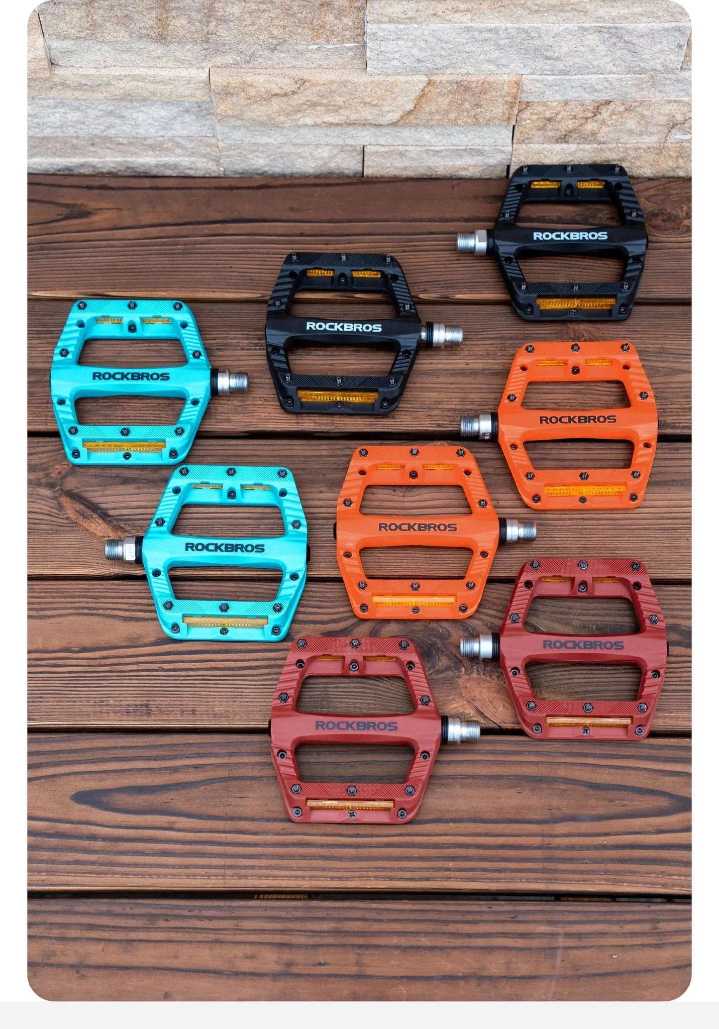 Lightweight Non-Slip Bike Pedals with Sealed Bearings for All Bikes-BP2501-4
