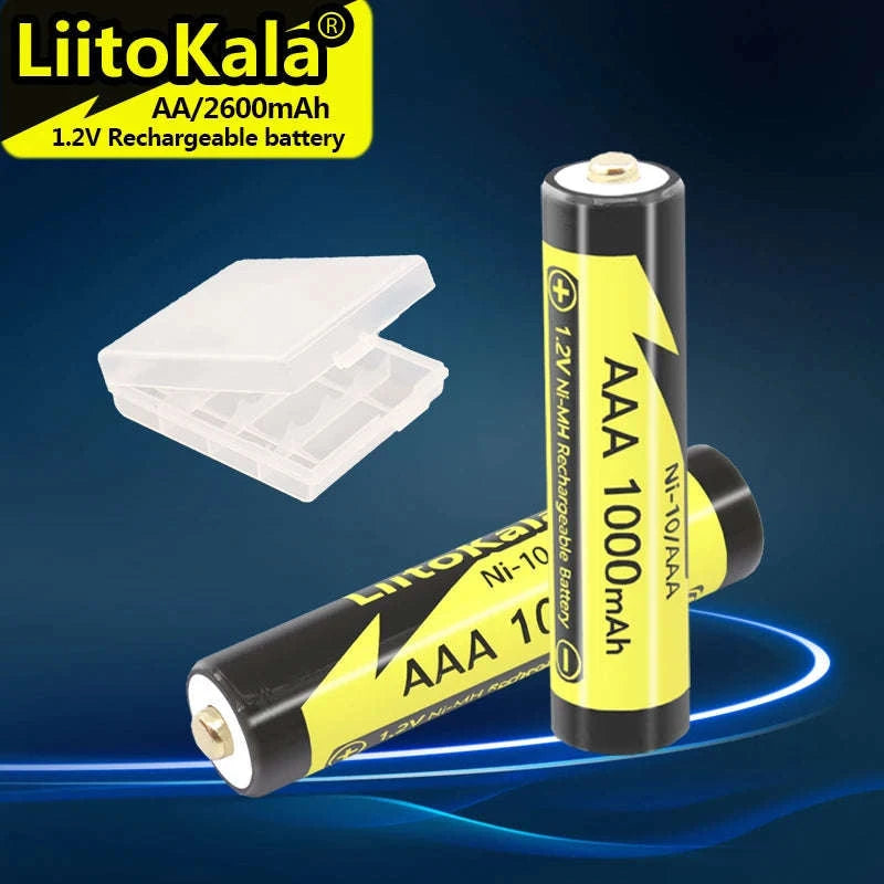 LiitoKala AAA Ni-MH Batteries-10pcs(1.2V AAA) / China Mainland
