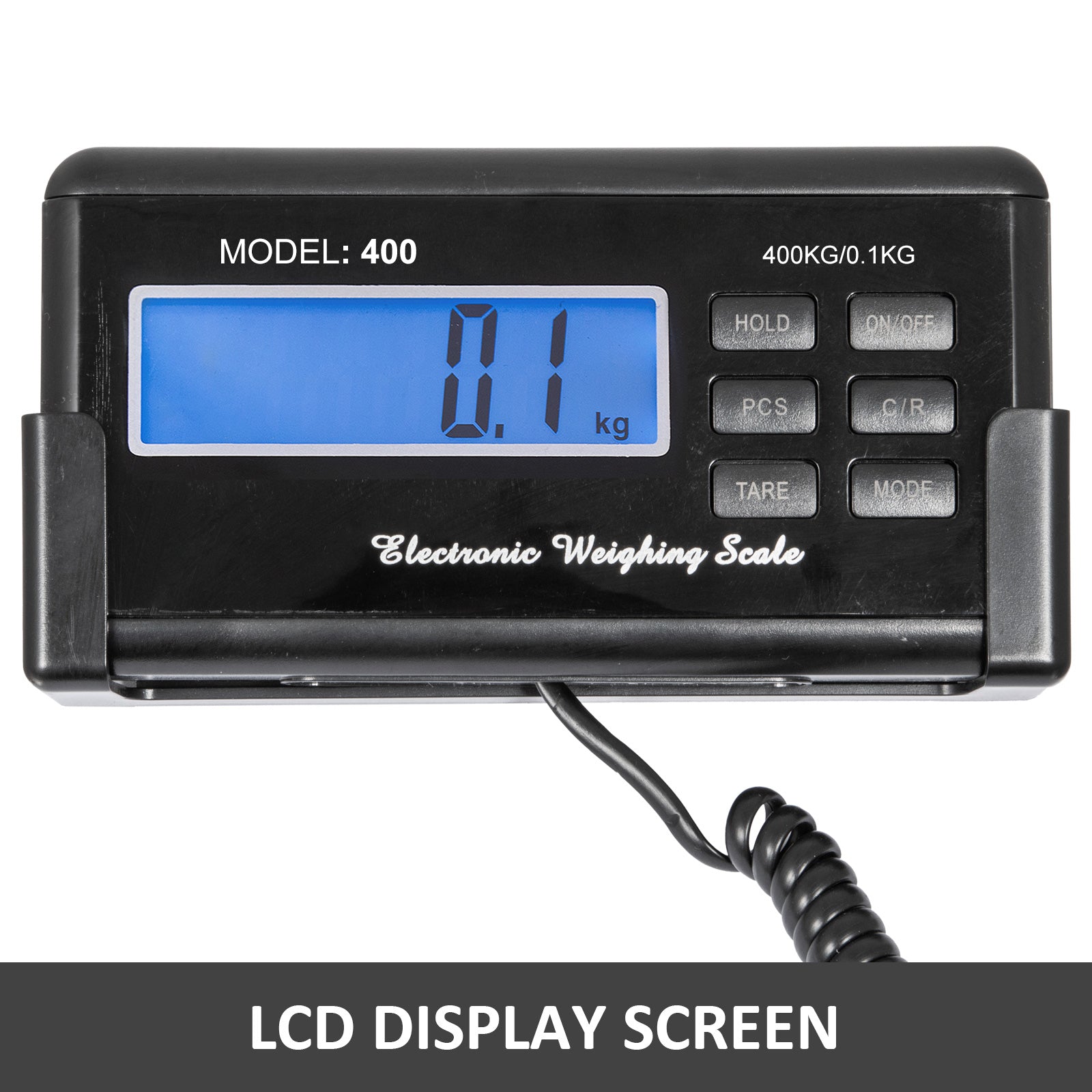 SucceBuy 880Lbs Digital Livestock Scale Large Pet Vet Scale Stainless Steel Platform Elect Ronic Postal Shipping Scale