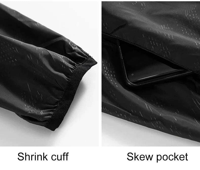 LNGXO Waterproof Hiking Jacket-Unisex Sky Blue / M