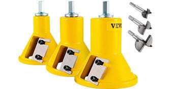 Log Tenon Cutter Set 1" 1.5" 2" with Dual Blades for Woodworking-United States
