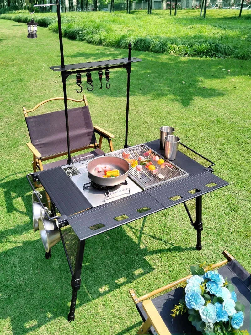 Lohascamping Folding Camping Table-camping grate
